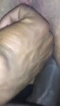 WildEnglishBBW  BBC Nata4sex deep anal while fingering my pussy
