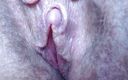 Cute Blonde 666: Clitoris mare cu masturbare în diferite vederi