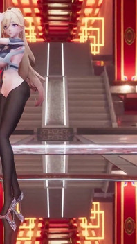 [mmd] Marionette еротична форма, чорні панчохи