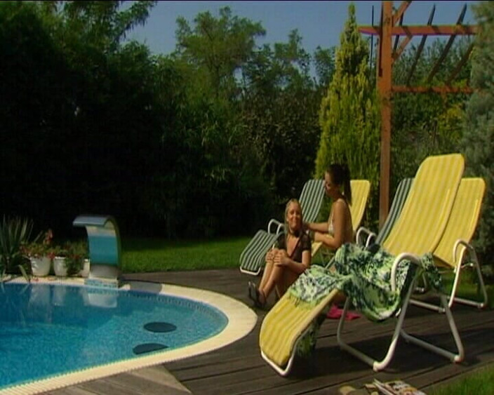 Soft pornos best of: Horny Lesbians by the Pool, Wild Blowjobs &amp; Tit Licking
