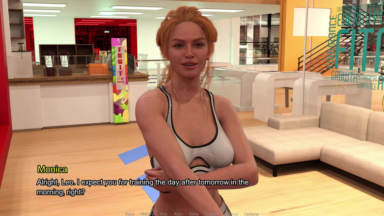 3D Cartoon Porn: How to Lose Ones Virginity 4 - Monica essaye de séduire Leo,...