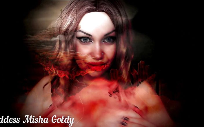 Goddess Misha Goldy: Siete bloccati in un mondo virtuale e piacere! HFO E...
