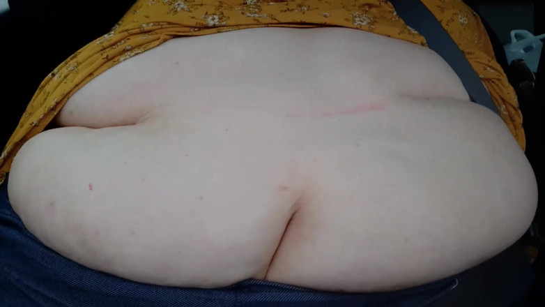SSBBWLadyBrads: My fat belly in a car
