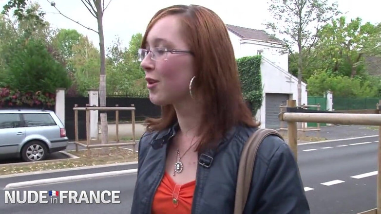 La France a Poil: Pretty young and small titted readhead slut banged and sodomized...