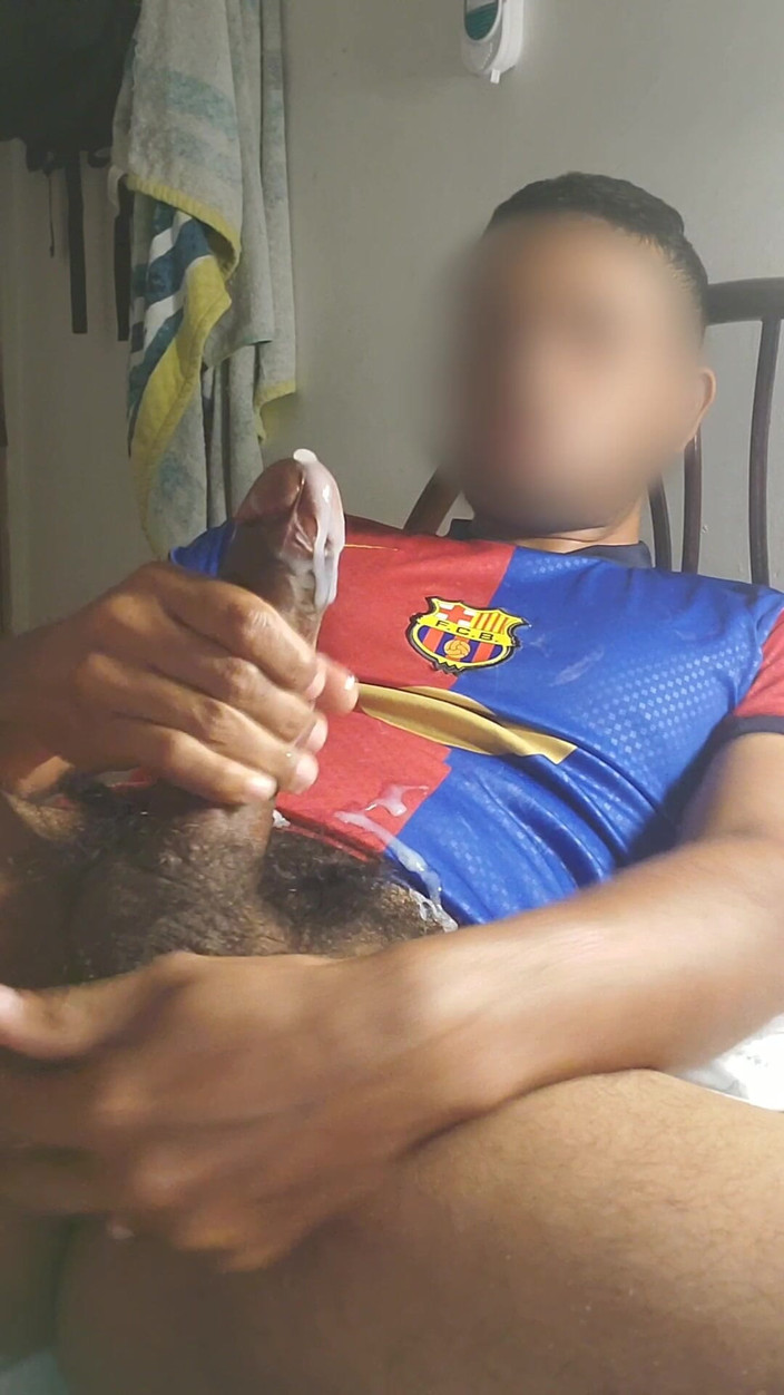 Charlieburrito: Masturbacja dużego kutasa