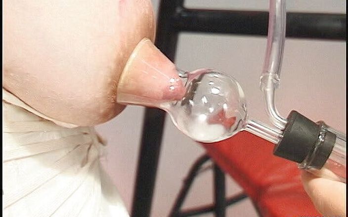Big Tits for You: Dirty mistress puts her slave to breastfeed and drink milk