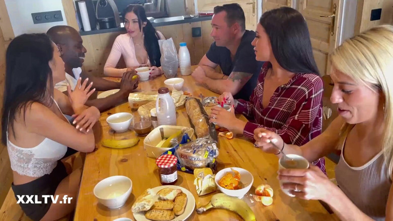 XXLTVFR: Orgy in a Mountain Chalet