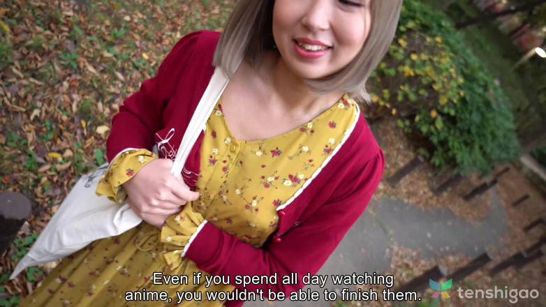 Tenshigao: Kotone Fujiki houdt ervan om te masturberen na te denken...