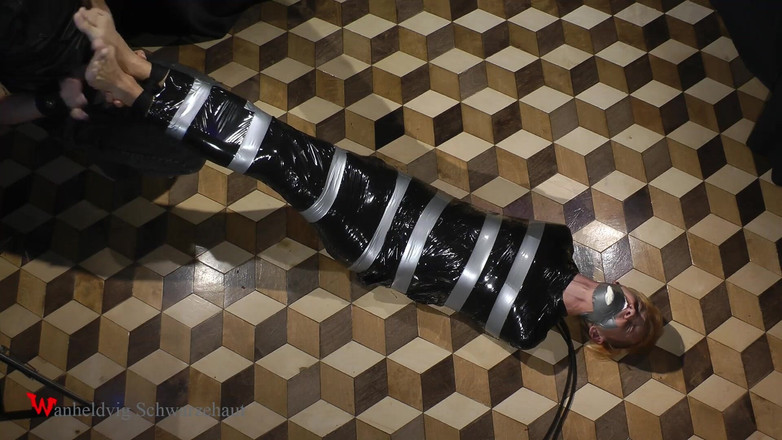 Wanheldvig: 尼基包裹袜子被堵住嘴