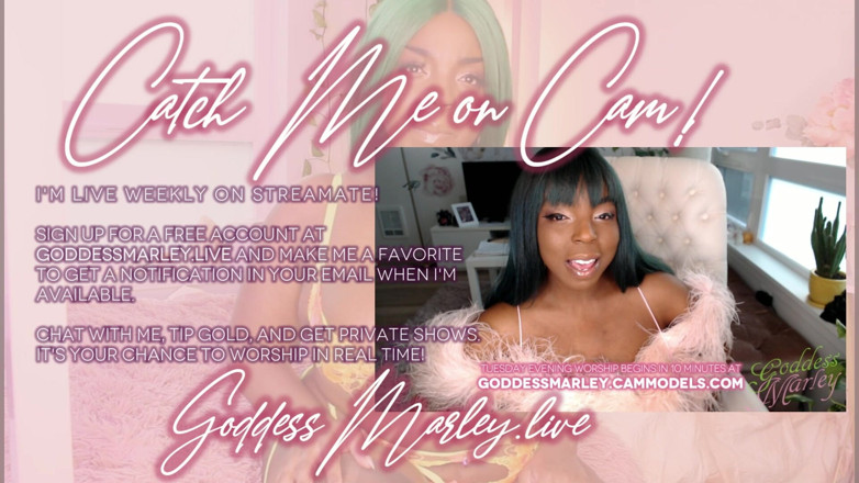 Goddess Marley: Broke Men Should Never Cum