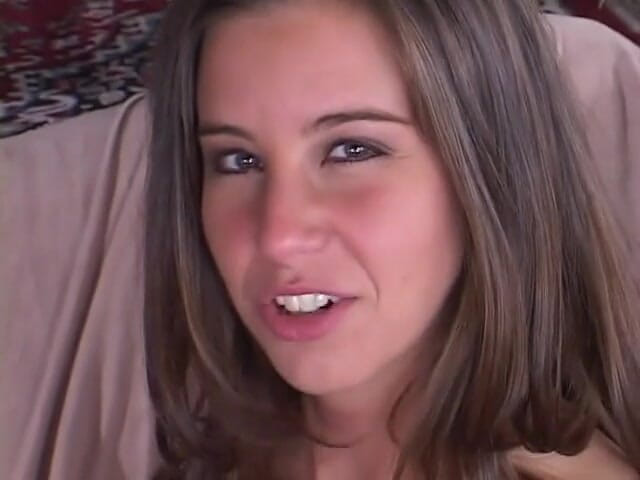 Handjob Cafe: Babe Kelly Kline strokes the cum into her hands