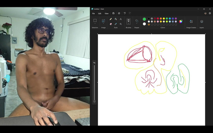 NANDgasm: Testando algumas mudanças com a iluminação enquanto compartilho a tela...