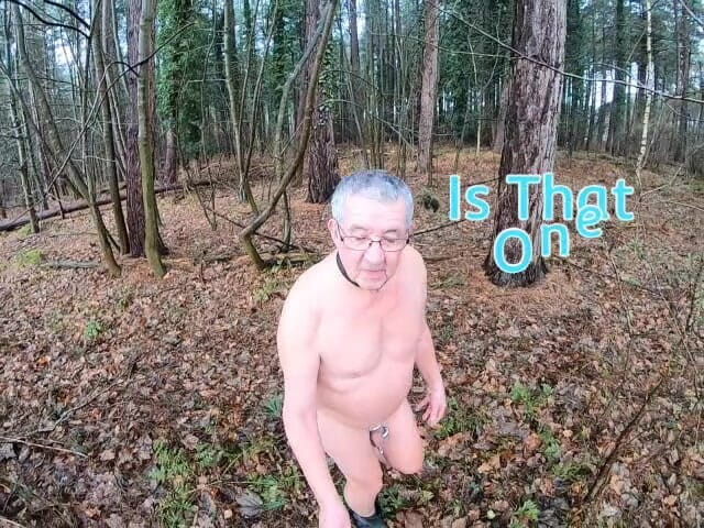Andy: Dildo in the Wood