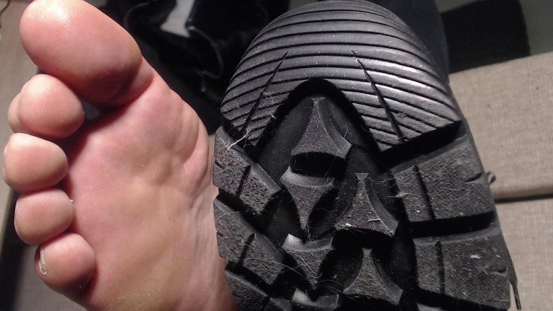 Hunky time: 皮靴 - 恋足癖