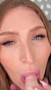 Skylar Snow Accepts a Mouthful of Thick Cum