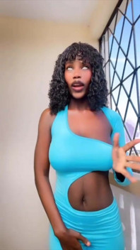 Sexy Natural Kenyan Ebony Babe Short Clip Just for You #01