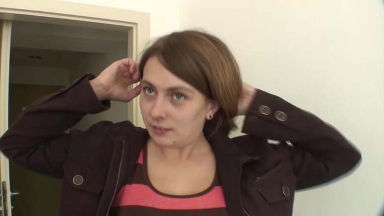 German amateur couples: Sexy vypadající kočička z Německa poprvé potěší ptáka v POV