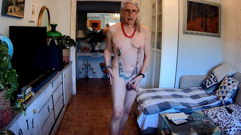 Carlatx: Spanish Shemale Whore Carla Compilation of Nipple Punishment