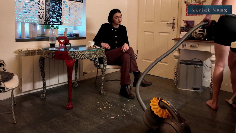 Strict Senz: Lady medea sert yarak vakumlama sözlü aşağılama