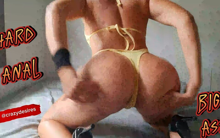 crazydesire: Uwielbiam, Kiedy Mój Mężczyzna Tak Mocno Pieprzy Moją Dupę