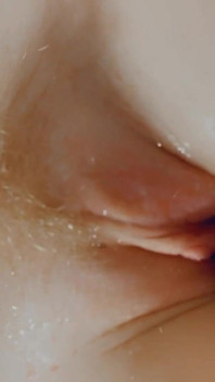 Cuming on My Hairy Petite Pussy