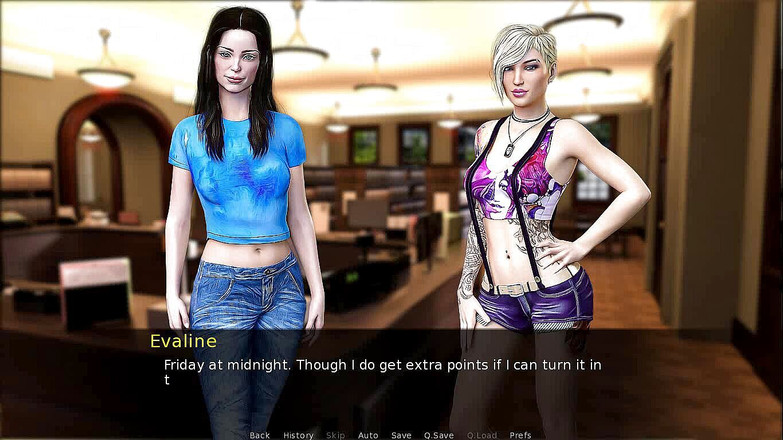 Dirty GamesXxX: DDS: 대학 Ep7의 괴상한 소녀