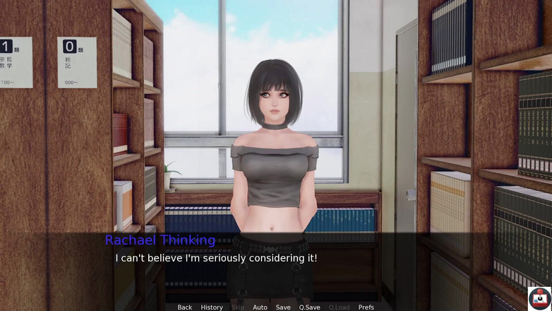 Joystick Cinema: Seks di depan umum - gadis gotik lagi asik nyepong kontol