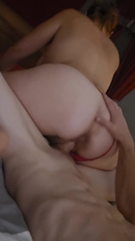 Big Breasted Lady Gets Erotic Massage in Her Ripped Shirt