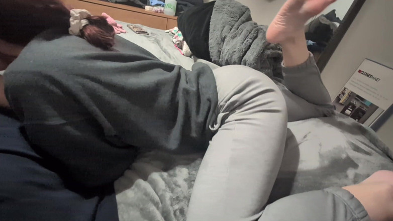 Mimiandevan: Playing with Wifes Feet During Blowjob POV