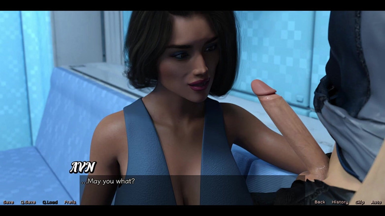 AVN Teller: Spiaggiato nello spazio - riceve una sega calda da una miLF...