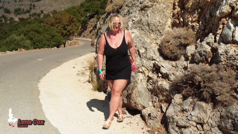 Lena Cox: 산길에서 야생 시오후키 모험 원시 쾌락