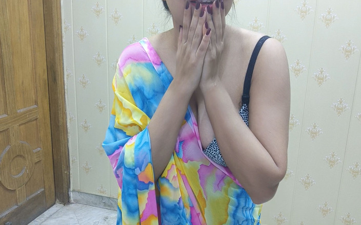 Saarabhabhi6: Индийская мачеха пытается заигрывать с мачехой, были дома