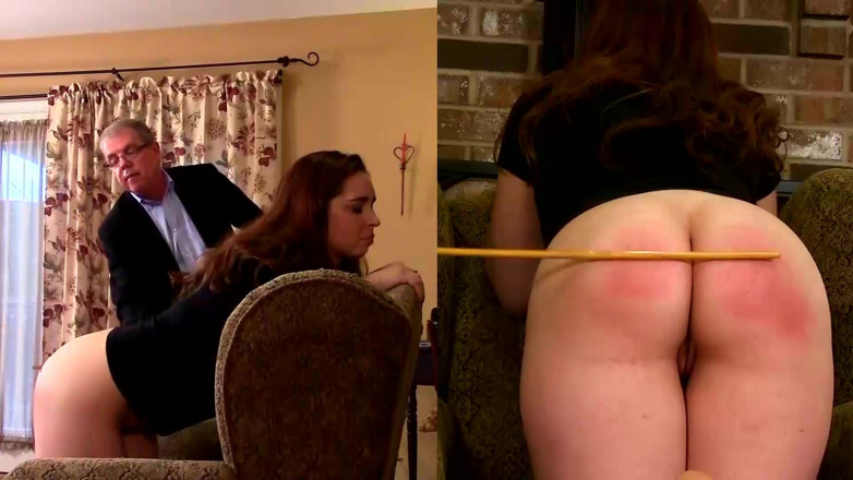 Punished Brats Spanking: Adriana's Punishment Day 2: the Cane