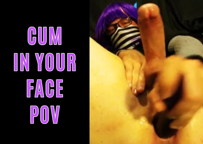 Raven LeSynn: Raven Letrap Stuffs Asshole and Cums in Your Face