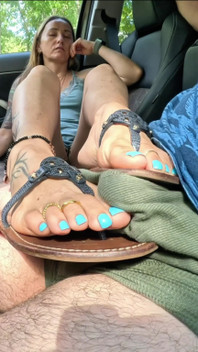 Trapped in the Woods: Public Sandal Worship and Total Humiliation