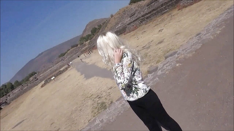 Helena Moeller: Mega-outdoor-ficken in der nähe von mexikanischen piramides