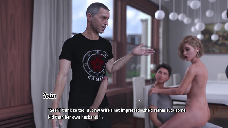 Gaming vision: Rakan sebilik comel saya 2 gamplay dengan adegan seks bahagian 12