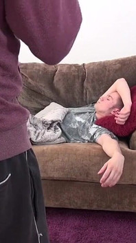 Pixie Little & Sam B, naughty touch between stepmom and stepson
