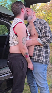 Three Bears Fucking Bareback While Cruising (with Viktor Karmen) Part 1