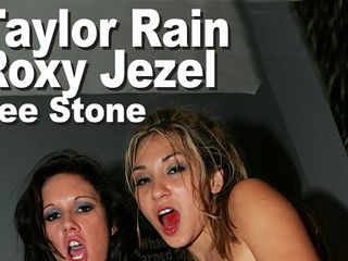 Edge Interactive Publishing: Taylor Rain &amp; Roxy Jezel &amp; Lee Stone suck anal facials