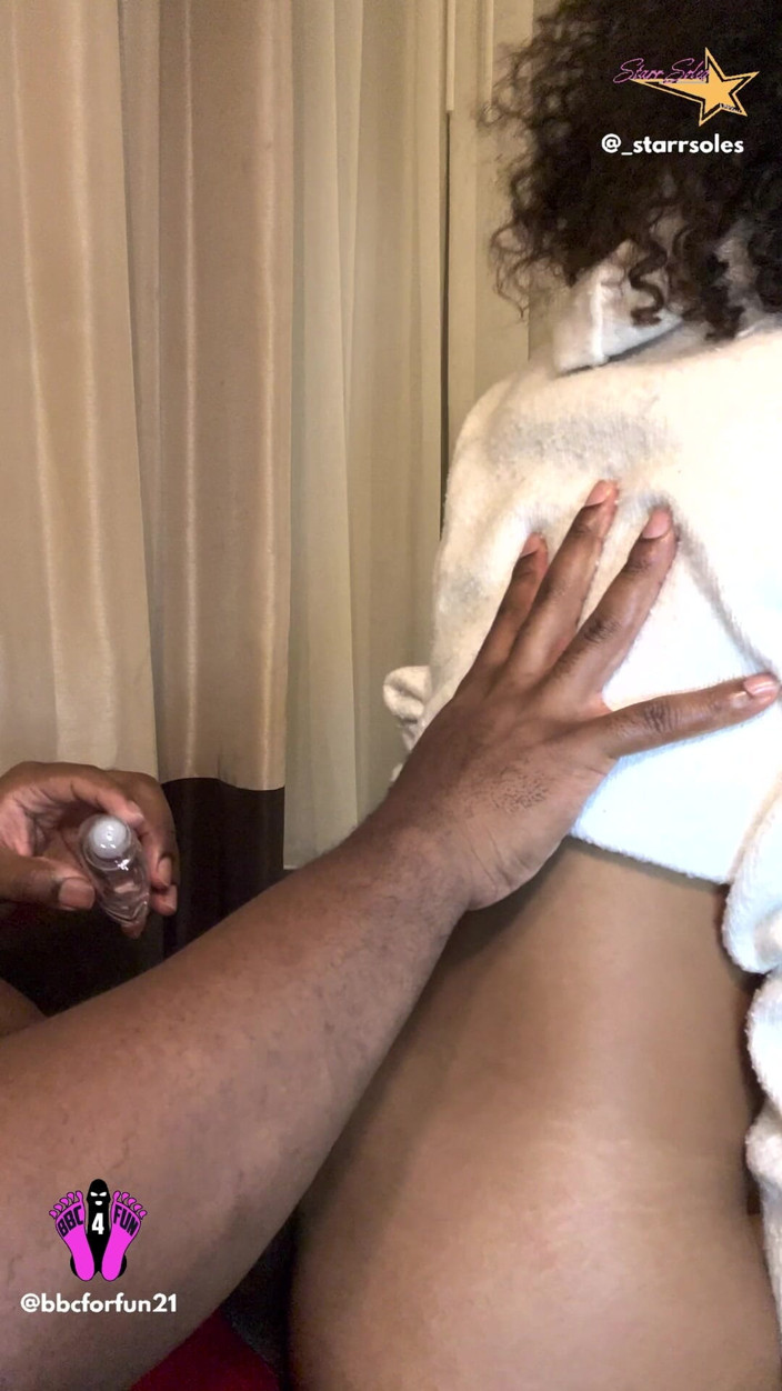 BBC4FUN: 19 Year Old Foot Model Grinds My Dick with Her...