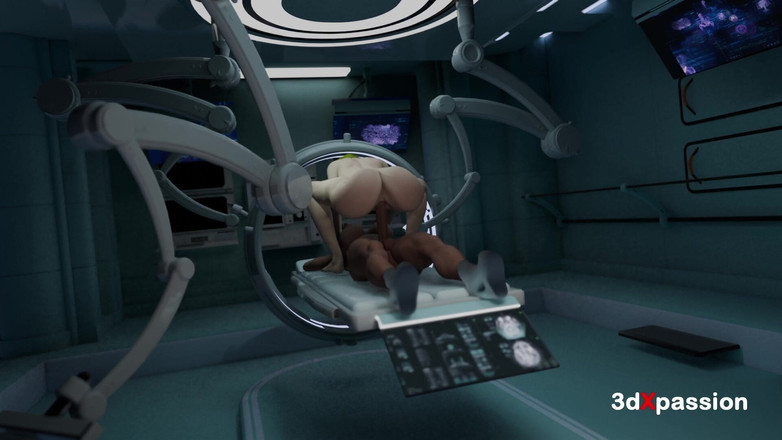 3dxpassion-transgender: Cryolab Secrets - 18-летняя красотка Yuna скачет в позе наездницы, принимает раком и стоны через глубокий минет