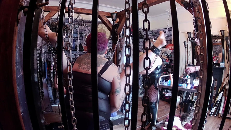 Aaexperiencesltd: Parte 3:- Domina satana &amp; Lanista orso insegnano il video del sodomizzazione...