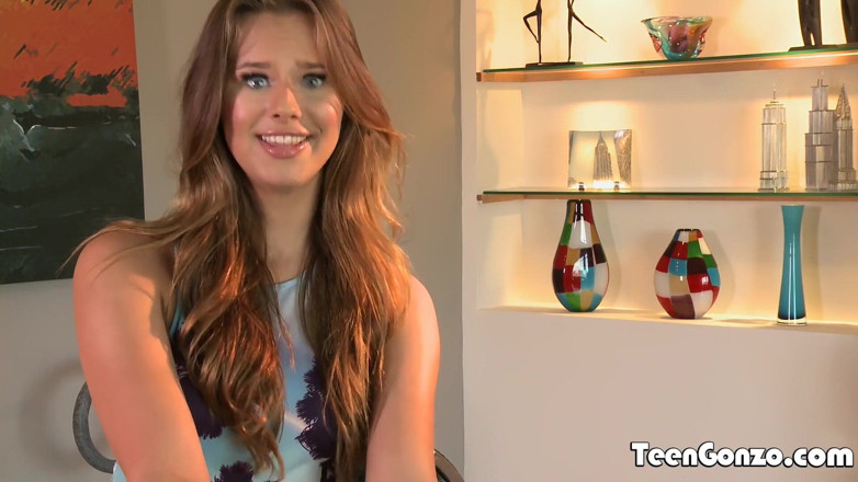 Gonzo Living: TEENGONZO - Jillian Janson gets a gooey facial