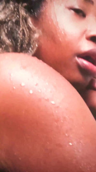 In the Middle of the Shower, I Fucked the Naughty Girl Who Was Showing Herself, Put My Cock All Over Her Ass