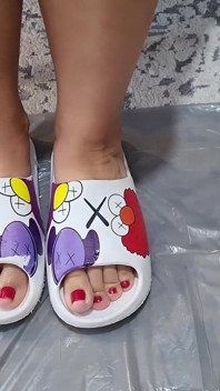 Spit on Feet