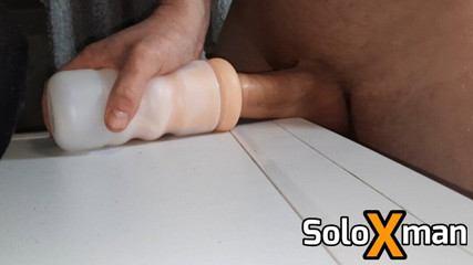 SoloXman: I'm Fucking a Flashlight in the Form of an Ass