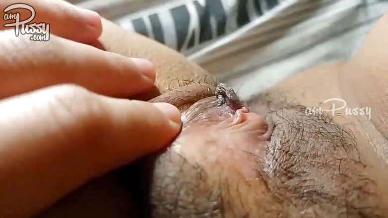 AmPussy: Asiatisches teen-mädchen berührt sich pOV