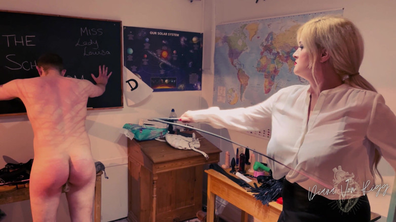Diana Von Rigg: Harsh Punishment in College Room