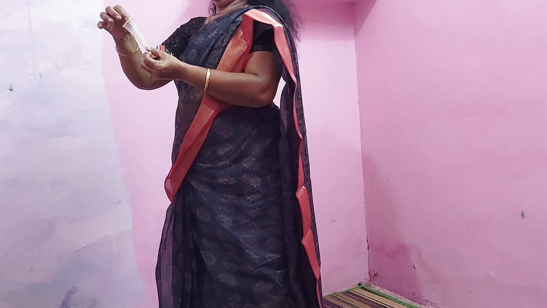 Mathvan: Piękna tamilska ciocia znalazła moją wyrzuconą prezerwatywę i uprawiała z...